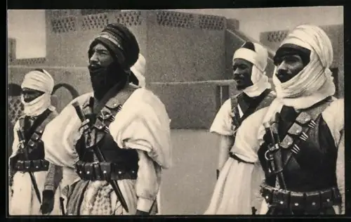 AK Les Nord-Africains dans l`armée francaise