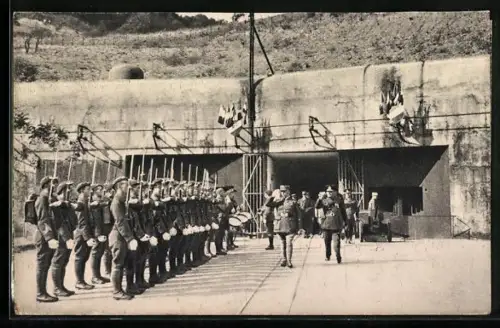 AK Aux manoeuvres, Observatoire d` Infanterie