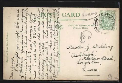 AK Oakham, High Street with Crown Hotel