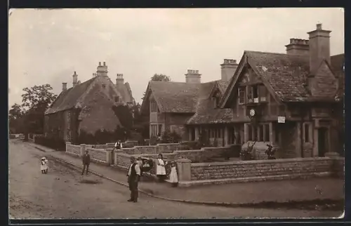AK Hambleton, Street scene with residential houses