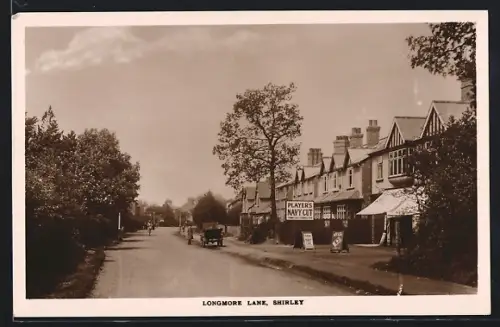 AK Shirley, Longmore Lane, Tobacco advertising Player`s Navy Cut, Star cigarettes