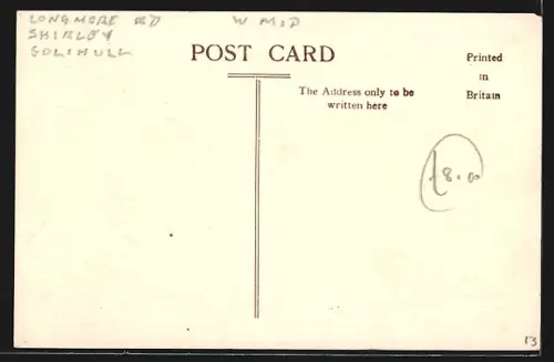 AK Shirley, Longmore Lane, Tobacco advertising Player`s Navy Cut, Star cigarettes