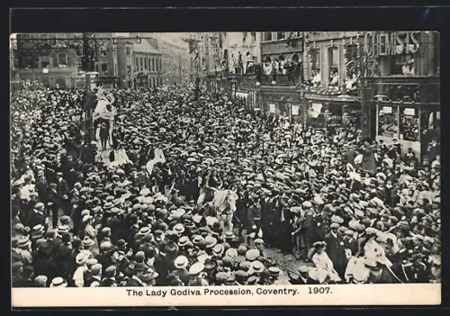 AK Coventry, The Lady Godiva Procession 1907