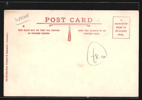 AK Coventry, The Lady Godiva Procession 1907