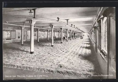 AK Cape Hill, One of the Malting Floors, Malz, Brauerei