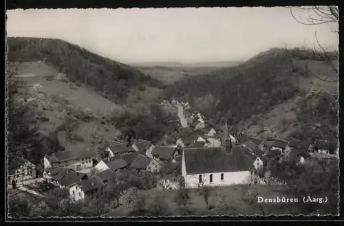 AK Densbüren, Ortsansicht mit Kirche