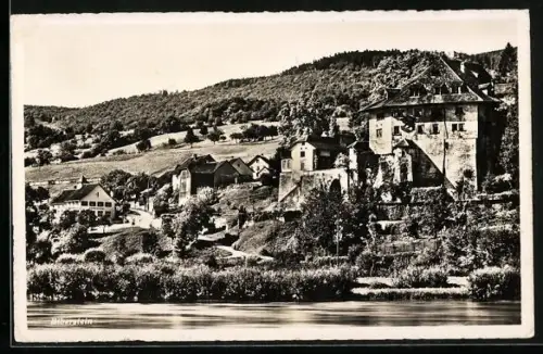 AK Biberstein, Ortspartie mit Schloss Biberstein