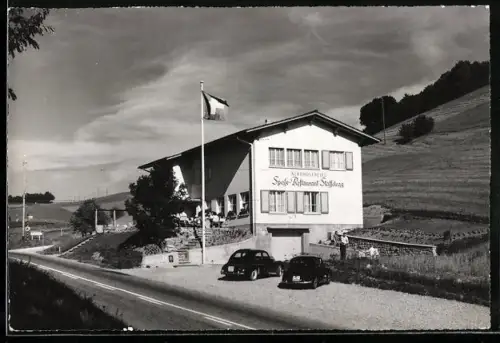 AK Asp /Aargau, Alkoholfreies Speise-Restaurant Staffelegghöhe, Bes. A. Gloor-Hofmann