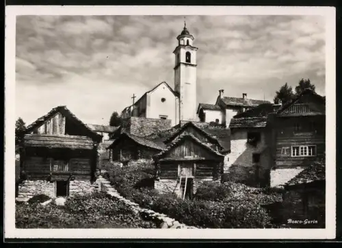 AK Bosco-Gurin, Blick auf die Kirche