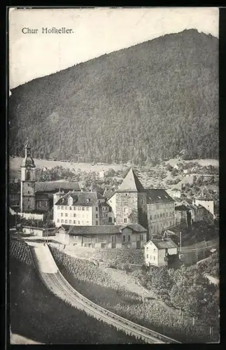AK Chur, Ortsansicht mit Hofkeller