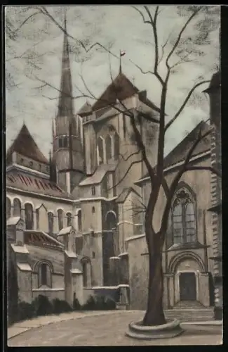 AK Geneve, Vue partielle de l`église