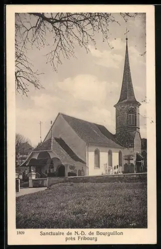 AK Bourguillon près Fribourg, Sanctuaire de N.-D. de Bourguillon