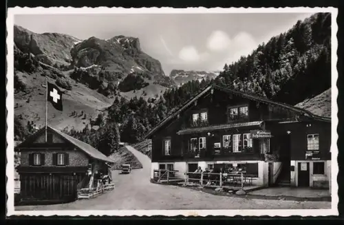 AK Bisisthal, Gasthaus zum Schönenboden