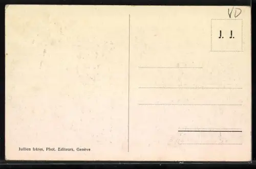 AK Gland /Vaud, Vue du Sanatorium Léman