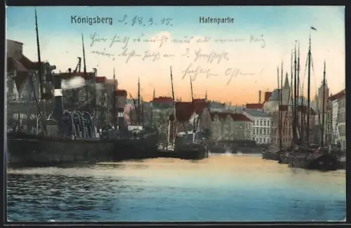 AK Königsberg, Hafenpartie