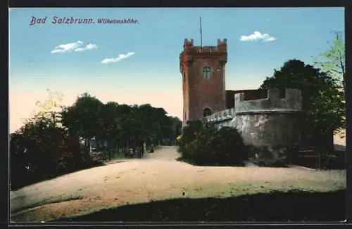 AK Bad Salzbrunn, Wilhelmshöhe