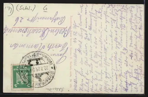 AK Görbersdorf, Oberes Dorf mit Freudengrund