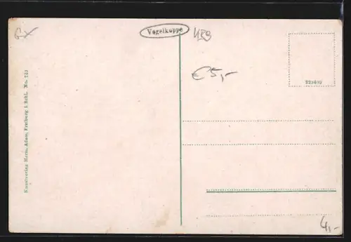 AK Altwasser i. Schles., Vogelkuppe mit Gebäuden u. Turm