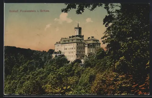 AK Fürstenstein i. Schl., Schloss Fürstenstein