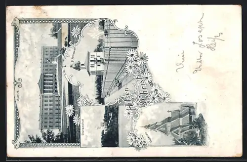 AK Christiania, Slottet, St. Hanshaugen, Oscarshal, Golskirke