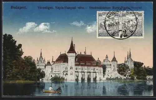 AK Budapest, Városliget, Vajda Hunyad vára