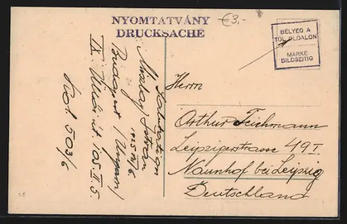 AK Budapest, Városliget, Vajda Hunyad vára