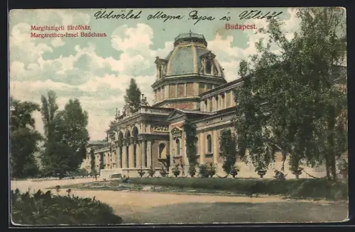 AK Budapest, Margitszigeti fürdöház