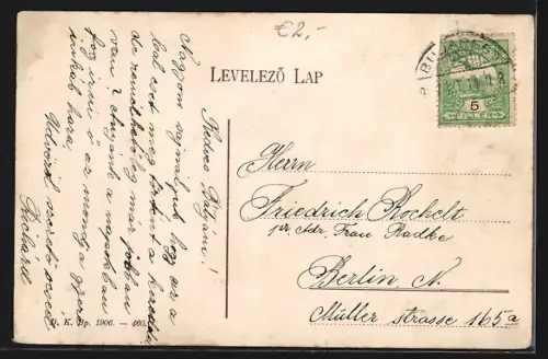 AK Budapest, Margitszigeti fürdöház