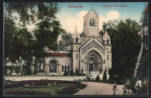 AK Budapest, Városliget Jáki-Templom