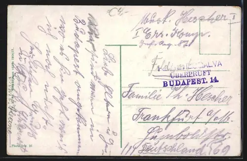 AK Budapest, Kossuth Lajos-utca