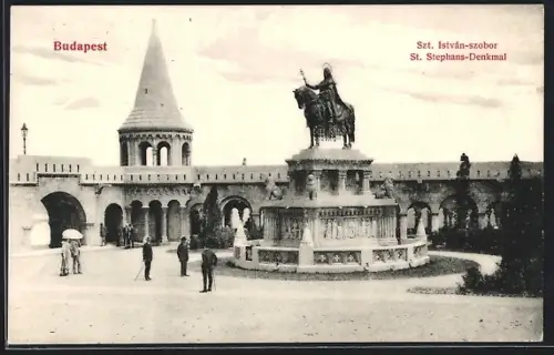 AK Budapest, Szt. István-szobor