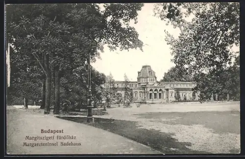AK Budapest, Margitszigeti fürdöház
