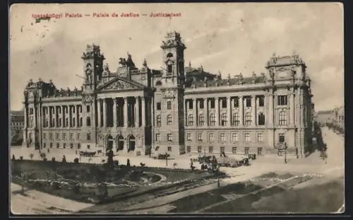 AK Budapest, Justizpalast