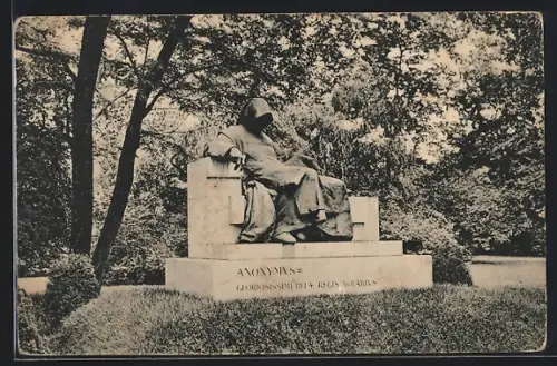 AK Budapest, Anonymus szobor