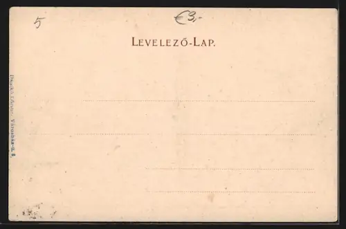 AK Budapest, Akademie der Wissenschaften mit Szechenyi-Monument