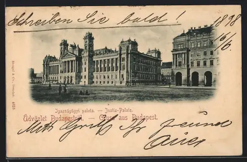 AK Budapest, Justiz-Palais