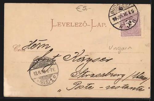 AK Budapest, Justiz-Palais