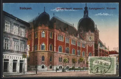 AK Budapest, Iparmüveszeti museum