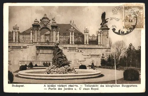 AK Budapest, A királyi várkert résziete