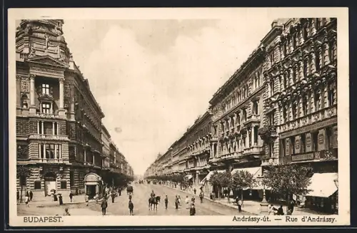 AK Budapest, Andrássy-út