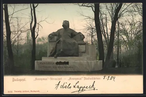 AK Budapest, Anonymus Városliget