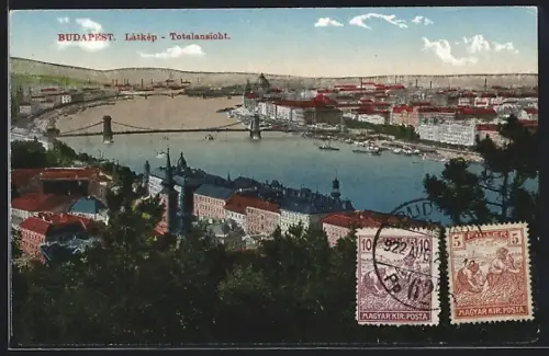 AK Budapest, Látkép