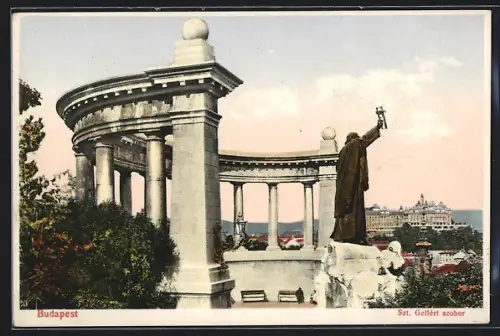 AK Budapest, Szt. Gellért szobor