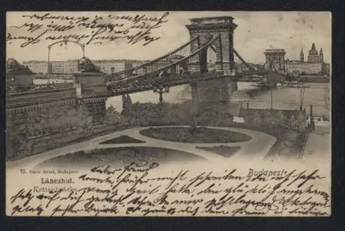 AK Budapest, Kettenbrücke