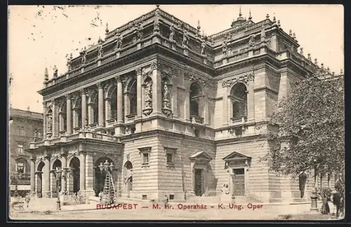 AK Budapest, M. kir. Operaház