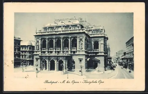 AK Budapest, Königliche Oper