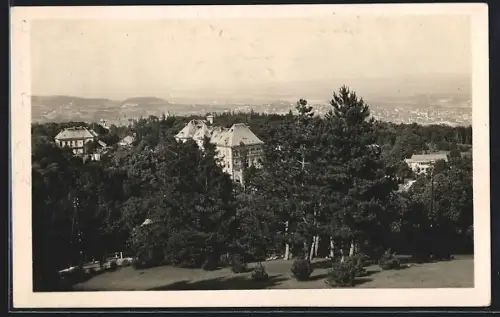 AK Budapest, Blick vom Széchenyi-Berg