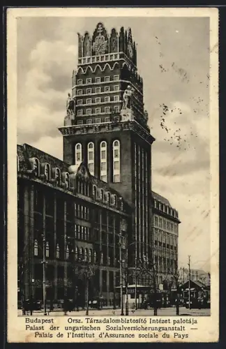 AK Budapest, Ungarische Sozialversicherungsanstalt