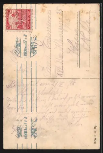 AK Budapest, Honved-Denkmal