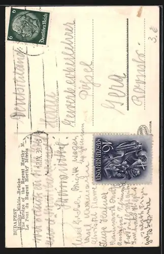 AK Budapest, Horthy Miklós-Brücke